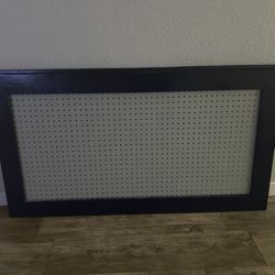 Pegboard Kids Toy Organizer Hat Rack 