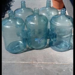 5 Gallon Water Jugs $7 Each  6 Available Pickup Between 2;00-10:45 Pm Rainbow/charleston Cash Only Read Description 