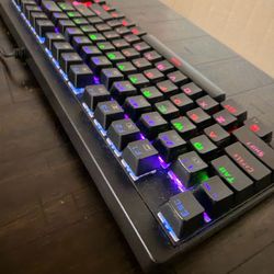 Mechanical Gaming Keyboard – Wired RGB (PC/Mac)