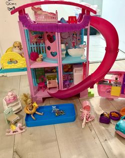 Barbie Chelsea Playhouse, Doll House, Chelsea Camping Car Playset