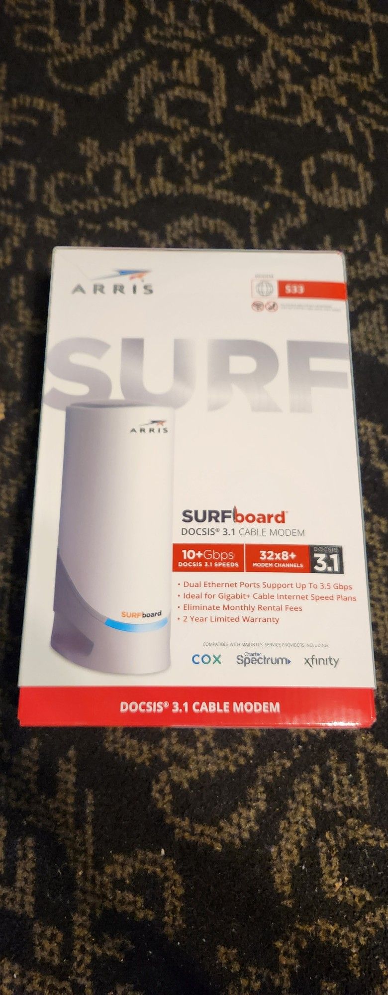 Arris 10GB Cable Model (Like New)