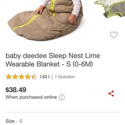 Baby Dee Dee's Sleepsack 