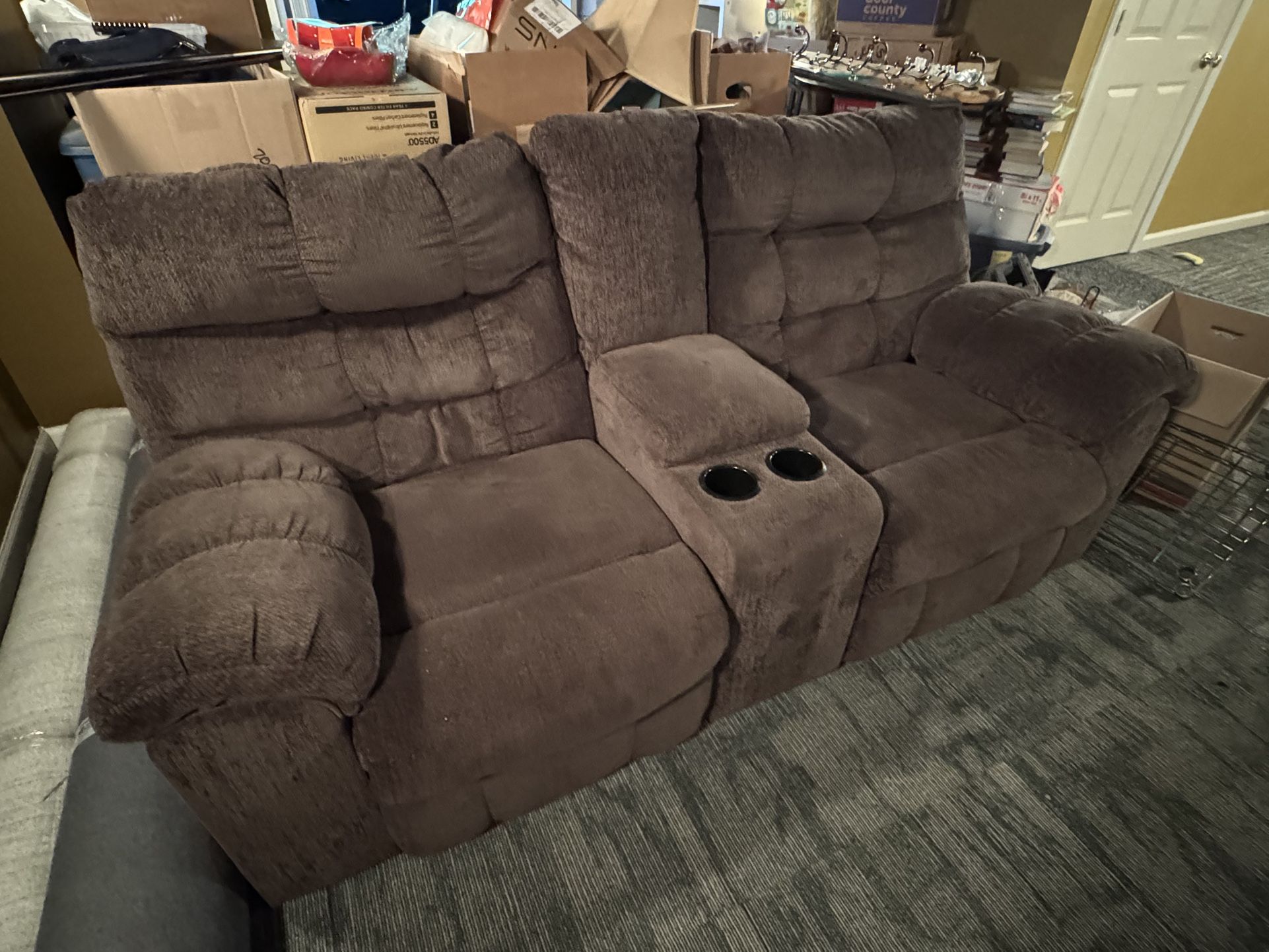 Double Recliner Sofa