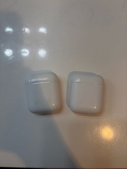 X2 APPLE AirPod gen 1 LEFT MISSING IN BOTH