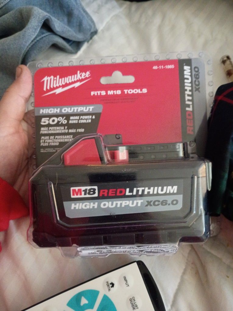 Milwaukee M18 Red Lithium High Output XC 6.0 Battery