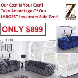 2 Piece Living Room Set 