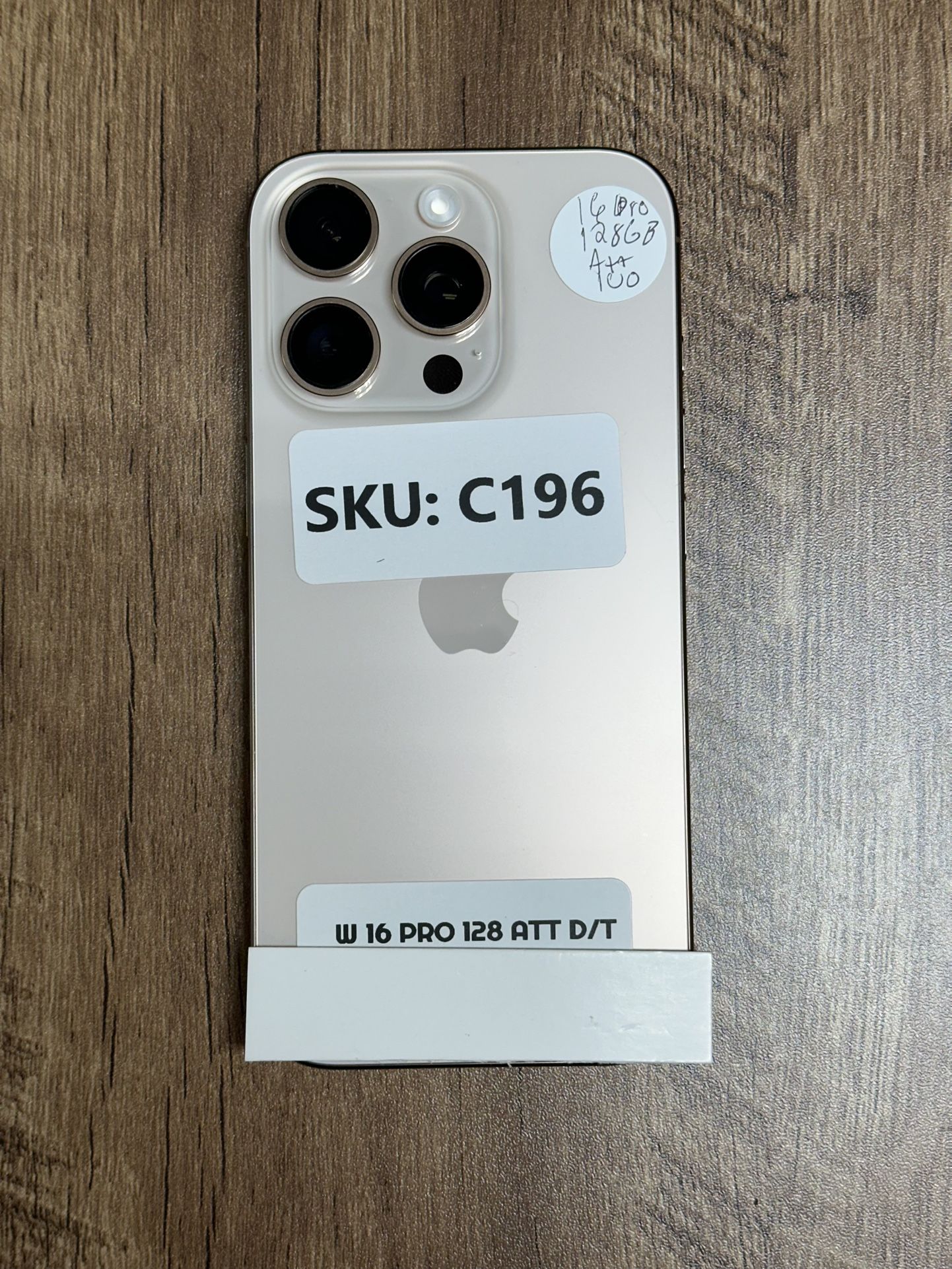 On Sale iPhone 16 Pro 128GB AT&T