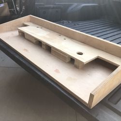 CUSTOM WOOD PEDALBOARD (DIY Unfinished)