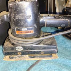VINTAGE Sears Craftsman #(contact info removed)1 1/5 HP Dual Motion Electric Sander