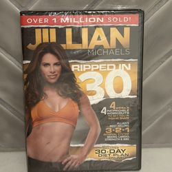 Work Out Dvds Jillian Michaels Sealed Brand New 