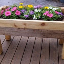 Mixed Wood Planter Box 