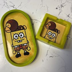 SpongeBob x Bathing Baby Ape Smoke Set 