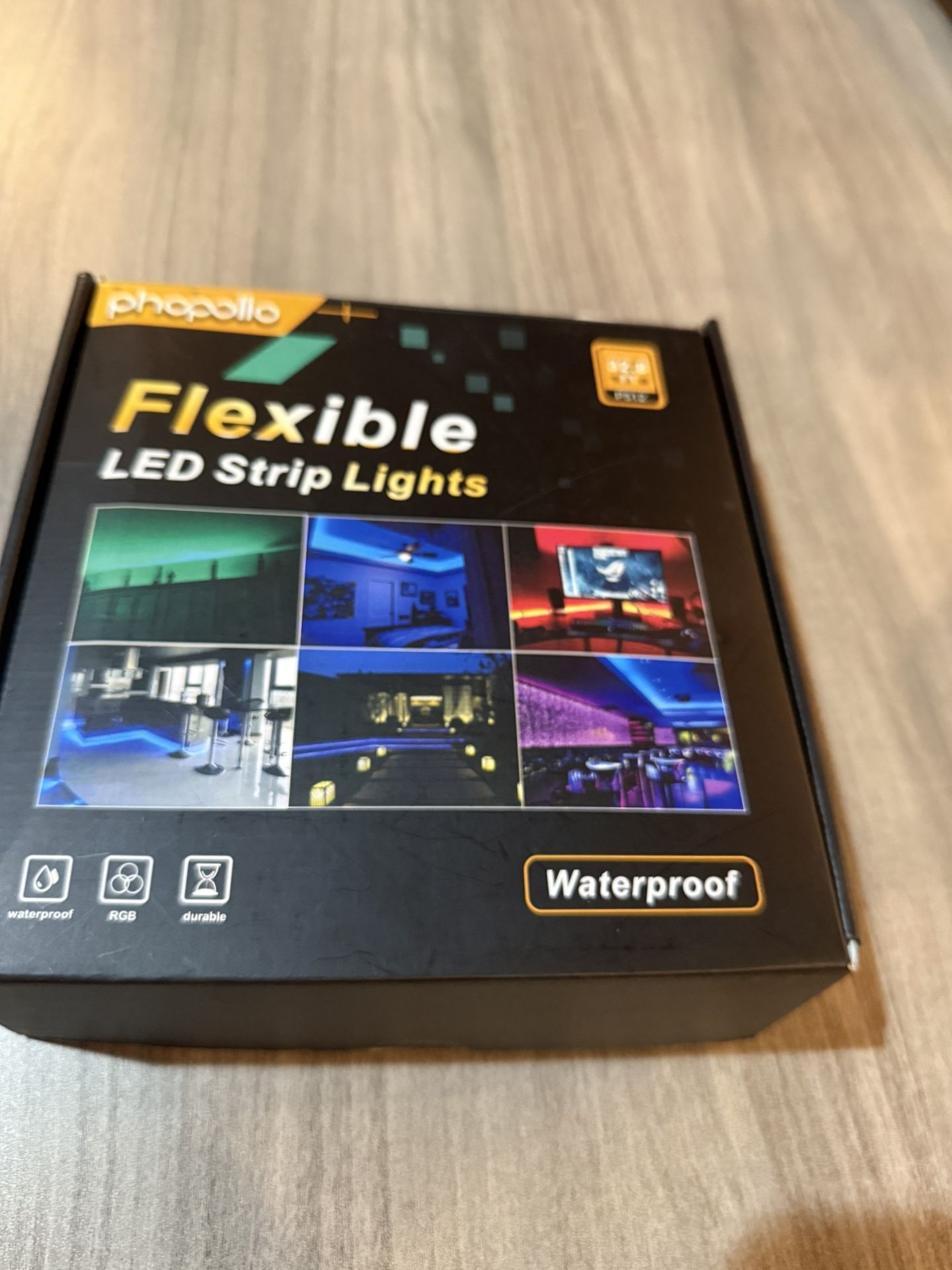 Phopollo Led Light Strips 16.4 FT Only Comes With One Of The Strips But Works Great