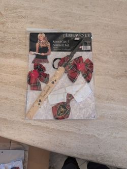 School Girl Adult Costume Accessory Kit By Leg Avenue #A1029