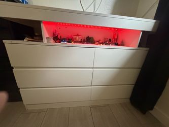 White dresser