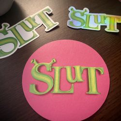Shrek Slüt Sticker Party Pack