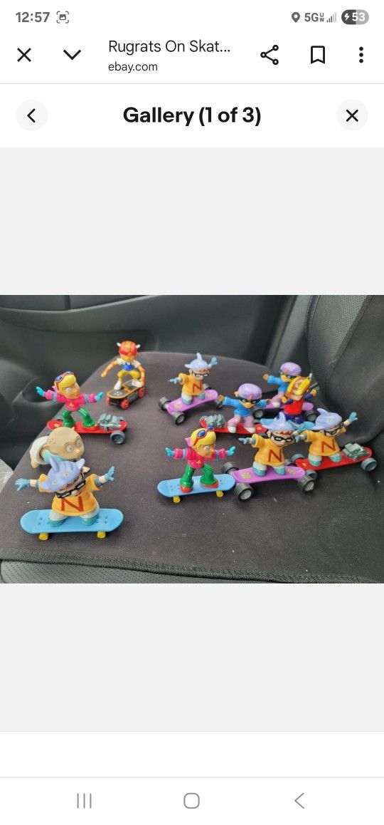 Rugrats On Skateboards