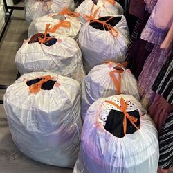 Lot Women And Kids Beutiful Clothes. Mix Sizes . All The 8 Bags Only For $80 !! 