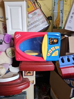 Play at Home Kids Toy Microwave