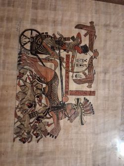 Egyptian papyrus picture