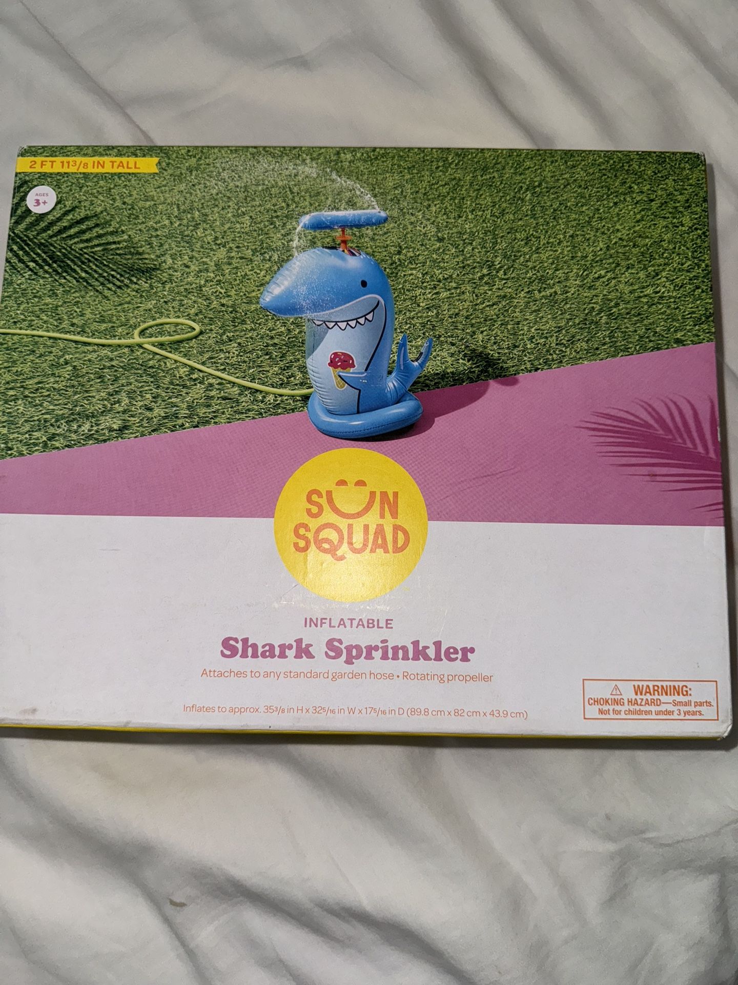 *NEW* Sun Squad Shark Sprinkler