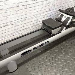 WaterRower M1 HiRise w/ A4 Monitor Row Machine Exercise Gym Rowing Fitness Trainer Crossfit IV