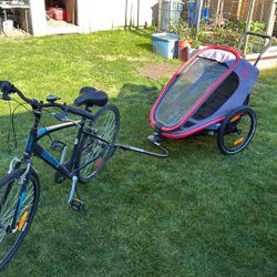 Infinity Bike With Bike Trailer 