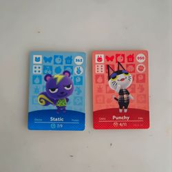 Animal Crossing Amiibo Cards