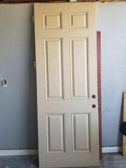 Front door 8ft fiberglass