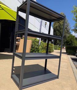Storage Shelves, 2000 lbs, 4 Tier Garage Storage Shelving