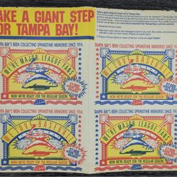 Vintage San Francisco Giants MLB Baseball Relocation to Tampa Bay Suncoast Dome Postcard Set