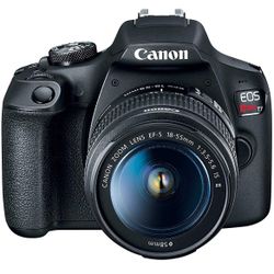 Canon EOS Rebel T7 DSLR Camera 18-55mm IS II Lens Kit Brand New
