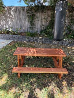 Kids Outdoor Picnic Table