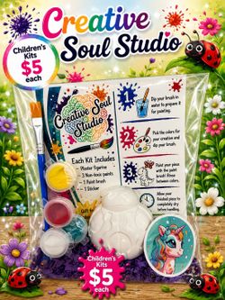 Painting kits or children or adults only $5 many to choose from  Pickup near Rosedale hwy and Allen rd