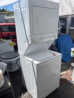 Frigidaire Gas Stacker Washer Dryer 120 Volt