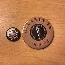 BLM Pins - 3 ct - BONUS Laptop Sticker