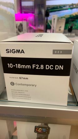 Sigma 10-18mm f2.8 RF