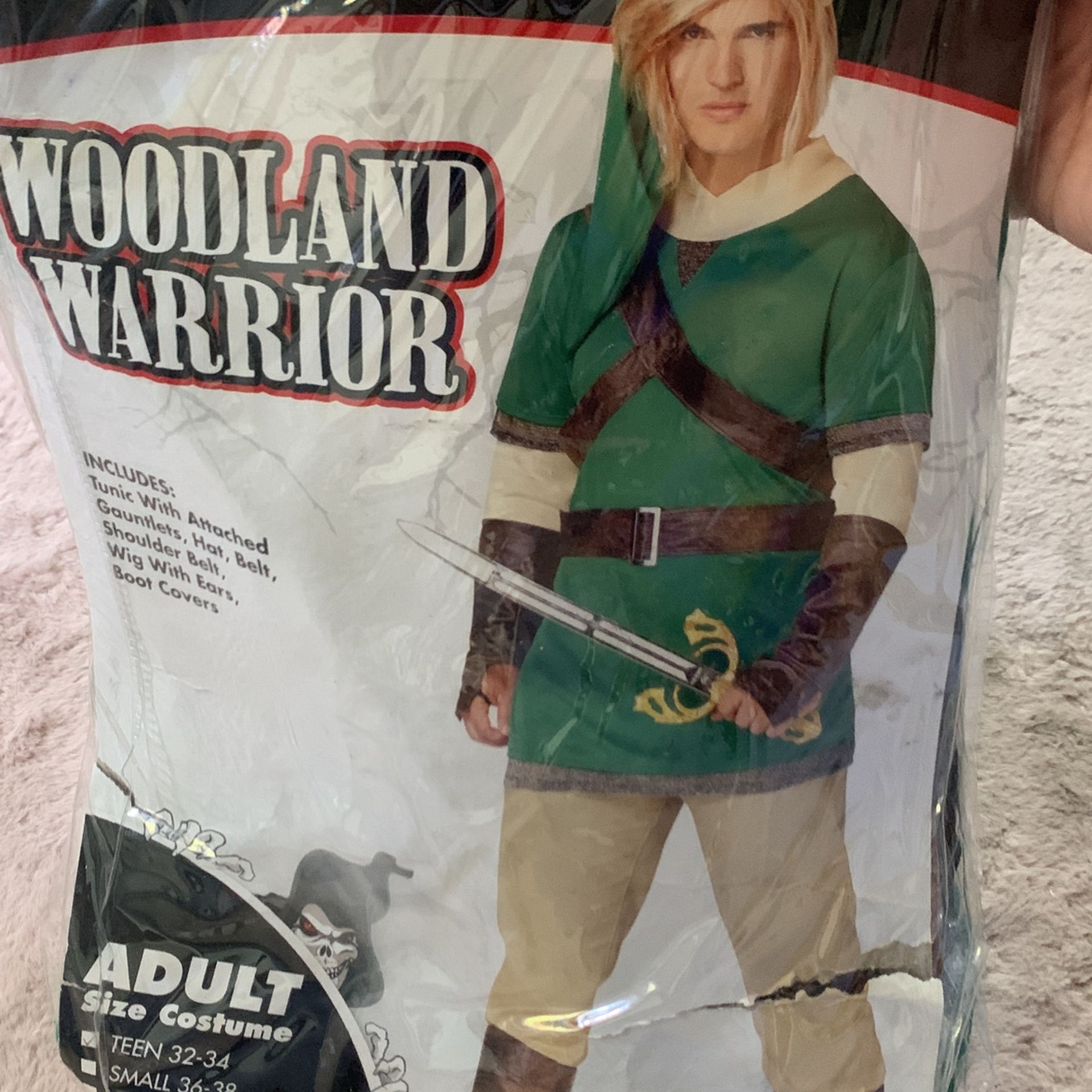 Woodland Warrior Aka Link (legend Of Zelda) Brand New $30