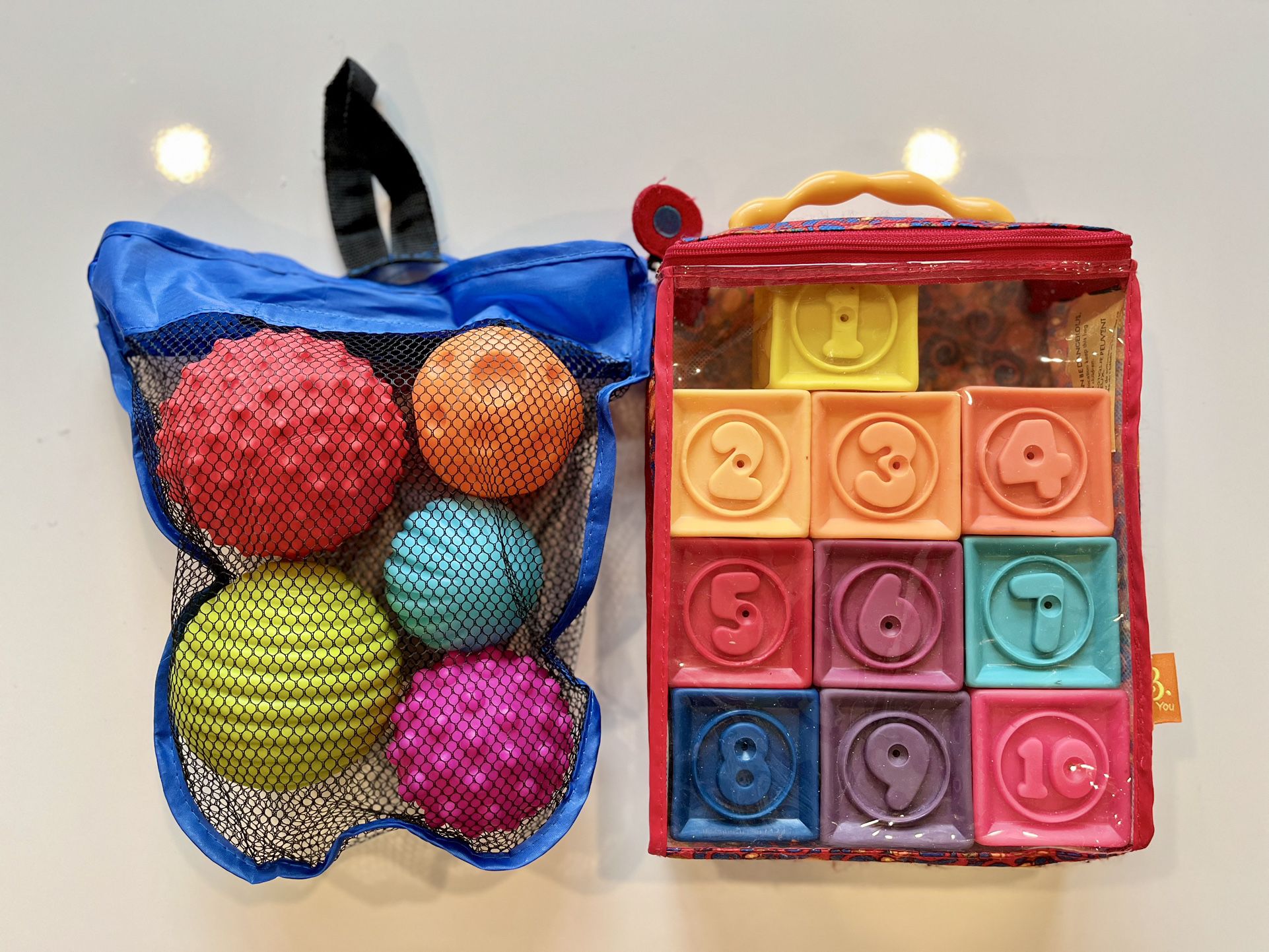 Baby Blocks and Textured Multi Ball Set