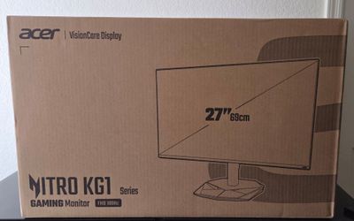 Acer Nitro 27" 180hz 1080p  Gaming Monitor