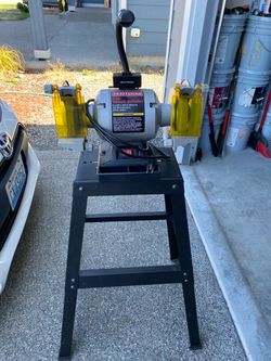 Craftsman 6-Inch Bench Grinder with Stand