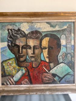 Painting by a listed Artist