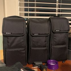 Sony Lens Bags With Shoulder Strap
