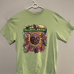 Sublime Band green SHIRT MEN SIZE L/XL PRE OWNED Band T Shirt