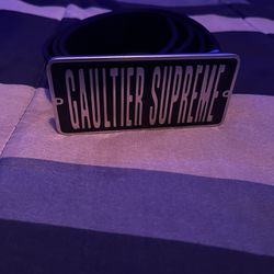 Supreme X Jean Paul Gaultier Belt For Sale 