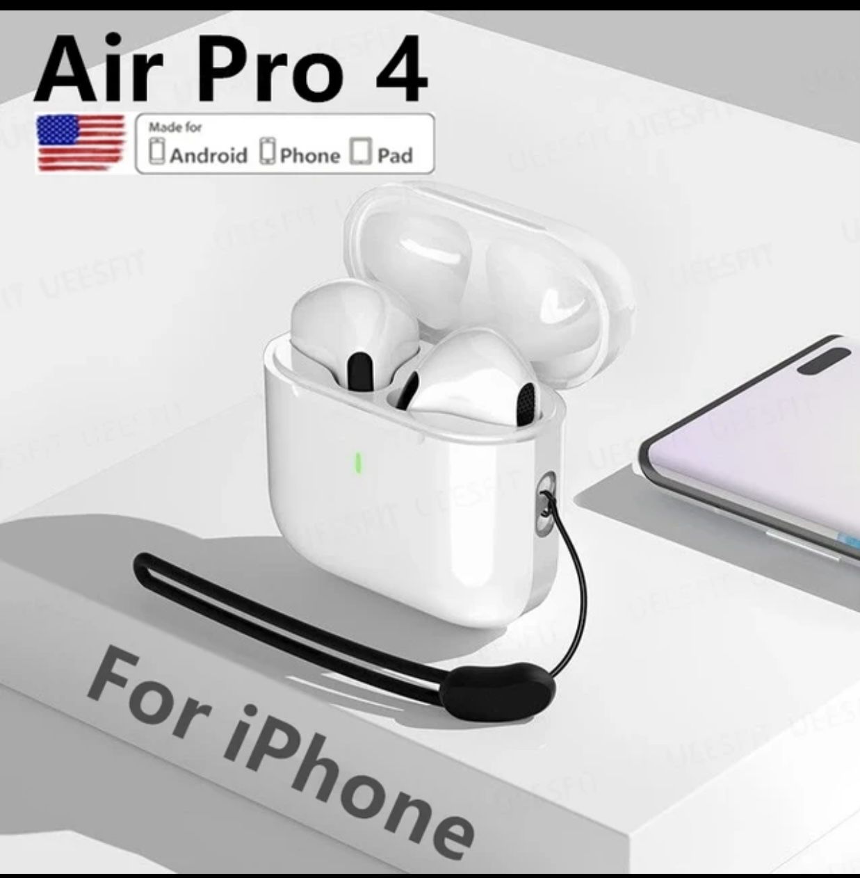 Original Air Pro Bluetooth Earphones Bluetooth W 5.3 Earbuds Gaming Headset For iPhone Apple Xiaomi Android phone