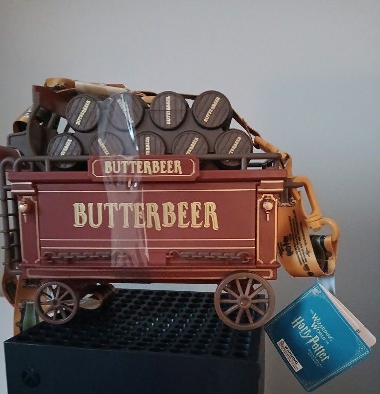 Harry Potter butterbeer wagon new.