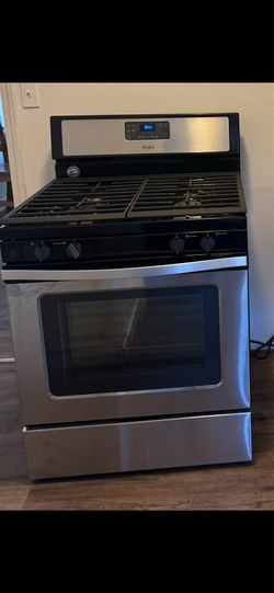 Whirlpool Stainless Steel Gas Stove