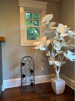 Grey Wine Stand