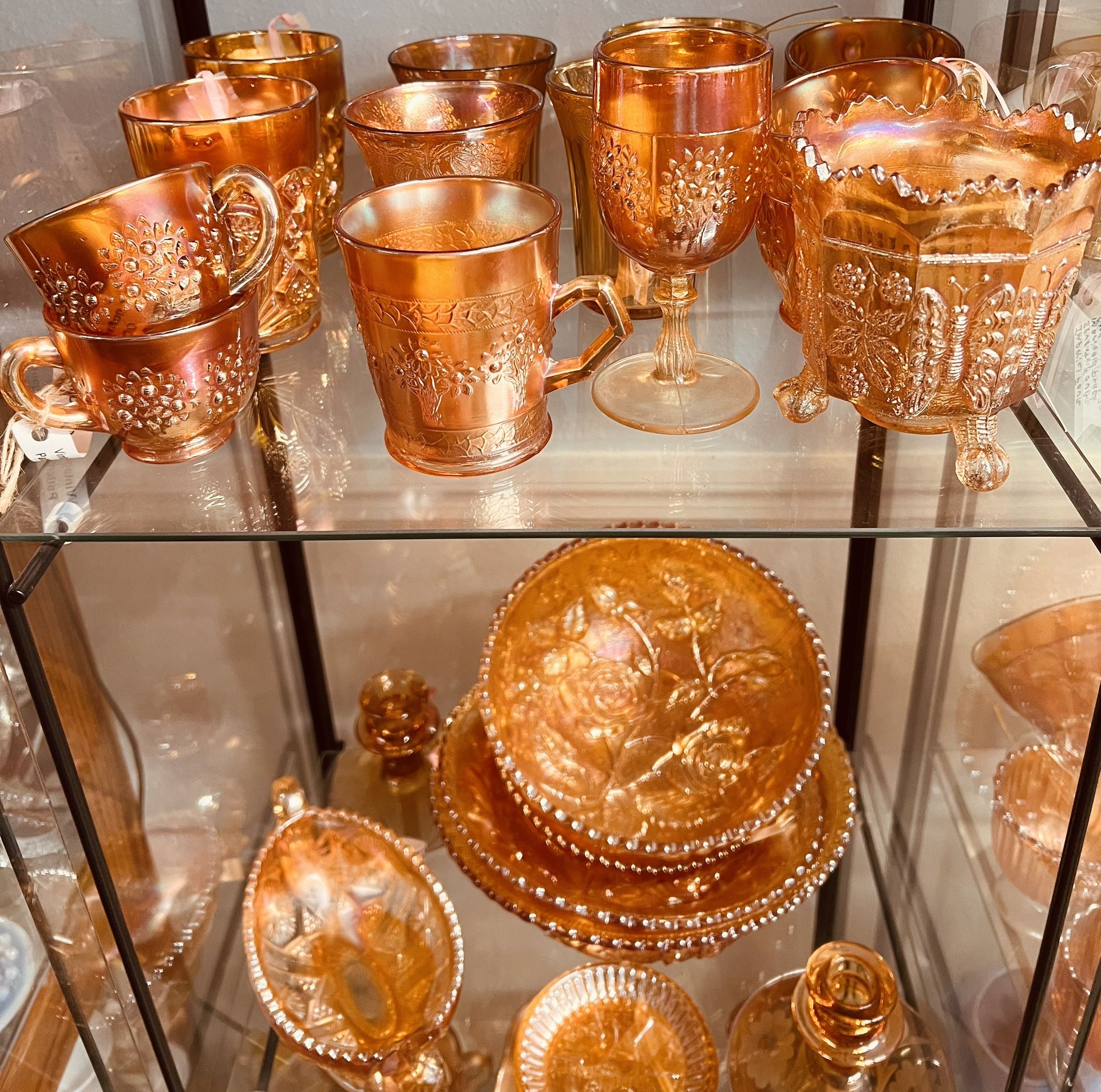 Antique Carnival Glass Sale.